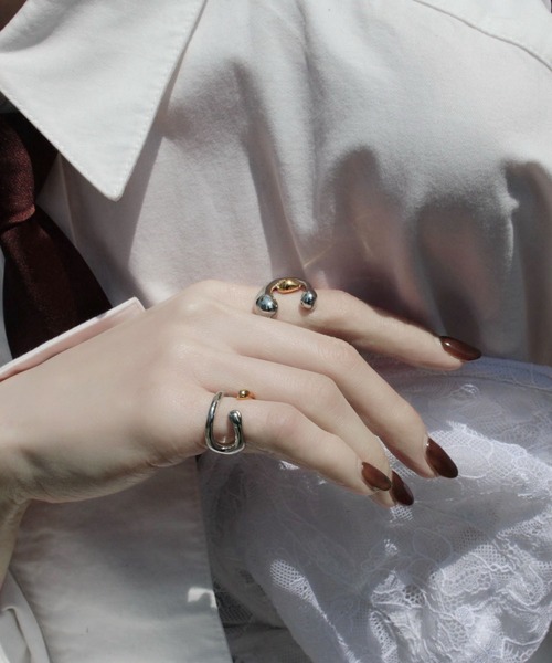 Soierie(ソワリー)の「ビジョンズ リング / Visions ring(リング・レディース・シルバー×ゴールド・FREE)」の13枚目の写真