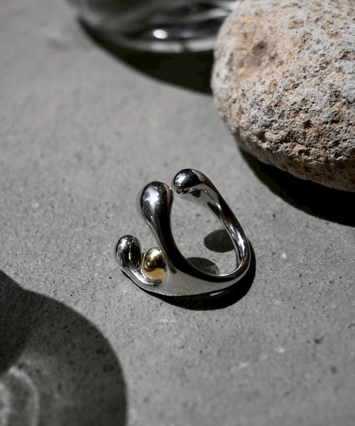 Soierie(ソワリー)の「ビジョンズ リング / Visions ring(リング・レディース・シルバー×ゴールド・FREE)」の7枚目の写真