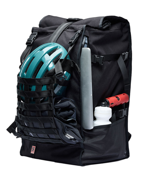 CHROME（クローム）の「［ CHROME / クローム ］BARRAGE PRO 80L PACK BK_BLCK / バラージ プロ 80リットル パック 大容量 80L ロールトップ式バックパック プロ仕様 完全防水（バックパック/リュック・メンズ・ブラック・FREE）」の6枚目の写真