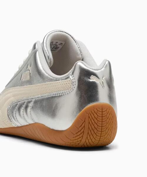 PUMA(プーマ)の「PUMA/プーマ/SPEEDCAT SILVER WNS/スピードキャット シルバー(スニーカー・レディース・シルバー・23.5cm/24.0cm/24.5cm/25.0cm/25.5cm/26.0cm/23.0cm)」の3枚目の写真