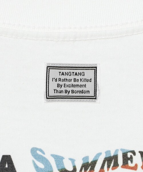 TANGTANG(タンタン)の「TANGTANG / GASATANG iftySURROUNDDULL..(Tシャツ/カットソー・メンズ・ホワイト・MEDIUM/X-LARGE/LARGE)」の6枚目の写真