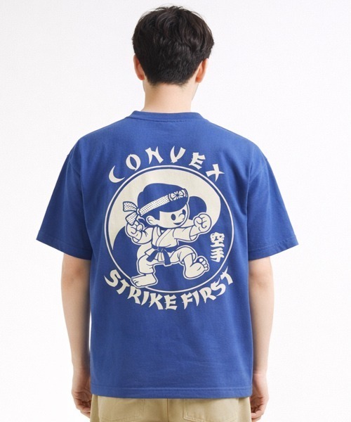 CONVEX（コンベックス）の「KARATEﾐｭｰﾀﾝ / WIDE-T（大人）（Tシャツ/カットソー・メンズ・ネイビー/グレー/ブラック/ホワイト・LARGE/MEDIUM）」の4枚目の写真