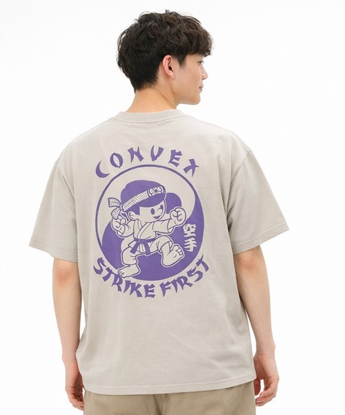 CONVEX（コンベックス）の「KARATEﾐｭｰﾀﾝ / WIDE-T（大人）（Tシャツ/カットソー・メンズ・ネイビー/グレー/ブラック/ホワイト・LARGE/MEDIUM）」の3枚目の写真