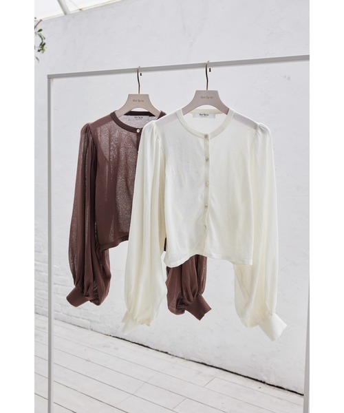 Herlipto☆Open Sleeve Lace Cardiganカーディガン Herlipto Open Sleeve Lace Cardigan - メルカリ