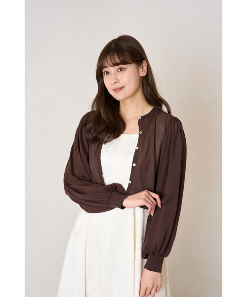 Herlipto☆Open Sleeve Lace Cardiganカーディガン UV Knit Dress Cardigan（カーディガン/ボレロ）｜Her lip to（ハー
