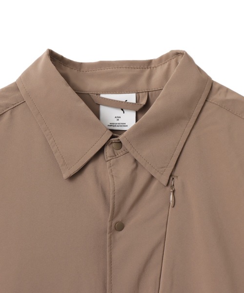 PUMA(プーマ)の「PUMA OVERSIZED LS SHIRT / プーマ ユニセックス オーバーサイズド ロングスリーブ シャツ(シャツ/ブラウス・メンズ・グリーン/ベージュ/ブラック・XL/L/M/S)」の9枚目の写真