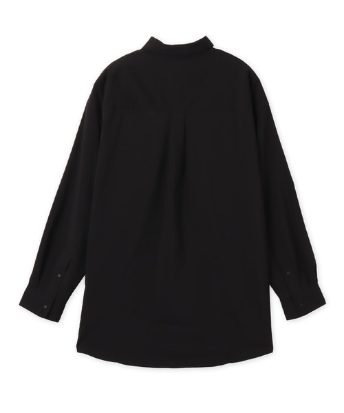 PUMA(プーマ)の「PUMA OVERSIZED LS SHIRT / プーマ ユニセックス オーバーサイズド ロングスリーブ シャツ(シャツ/ブラウス・メンズ・グリーン/ベージュ/ブラック・XL/L/M/S)」の8枚目の写真