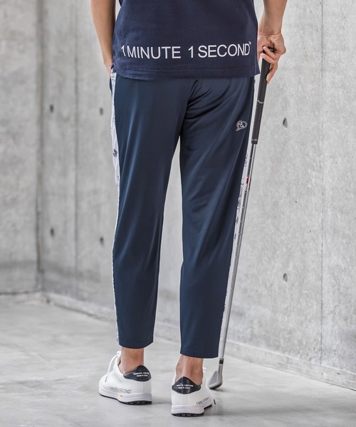 1minute 1second(ワンミニットワンセカンド)の「mp14690-high stretch knit line easy pants イージーパンツ(1M26N050)(その他パンツ・メンズ・ネイビー/ホワイト系その他/ブラック・XL/L/M/S)」の11枚目の写真