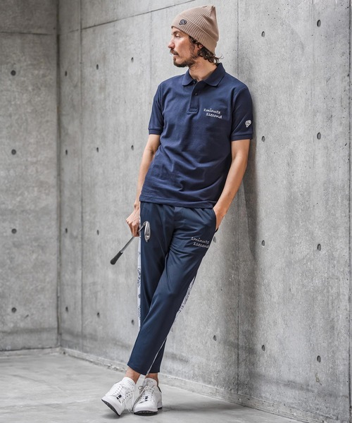 1minute 1second(ワンミニットワンセカンド)の「mp14690-high stretch knit line easy pants イージーパンツ(1M26N050)(その他パンツ・メンズ・ネイビー/ホワイト系その他/ブラック・XL/L/M/S)」の12枚目の写真