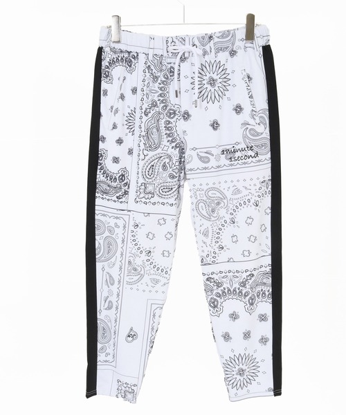 1minute 1second(ワンミニットワンセカンド)の「mp14690-high stretch knit line easy pants イージーパンツ(1M26N050)(その他パンツ・メンズ・ネイビー/ホワイト系その他/ブラック・XL/L/M/S)」の21枚目の写真
