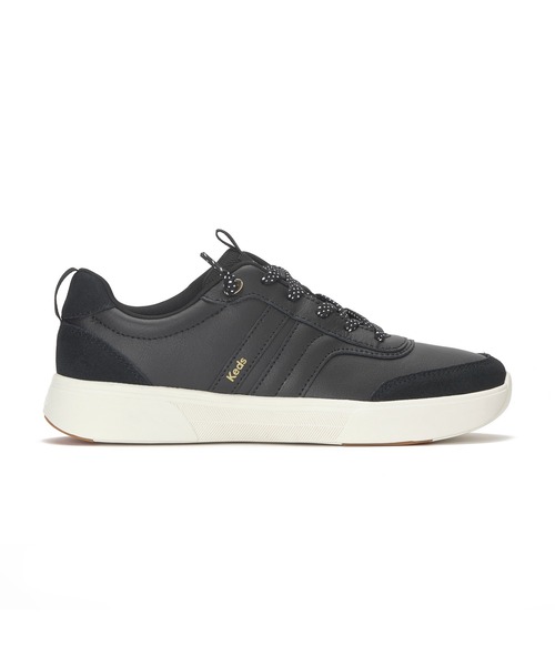 Keds(ケッズ)の「Keds ケッズ ブリスウォーク ウーバル レザー/スエード ブラック(スニーカー・レディース・ブラック・23.0cm/24.0cm/23.5cm/24.5cm/25.0cm/22.5cm)」の2枚目の写真