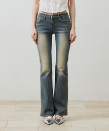 CIEL BOOTCUT DENIM PANTS / LIGHT BLUE