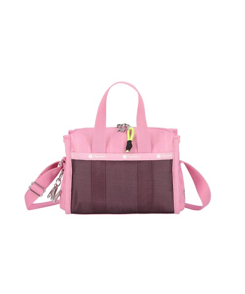 MSGM(エムエスジーエム)の「【MSGM×LeSportsac】TheMwave Jacquard Metro Xbody Pink(ショルダーバッグ・レディース・ピンク・ONE SIZE)」の1枚目の写真