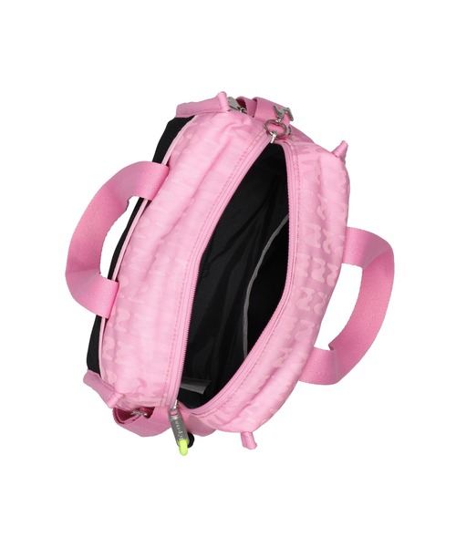 MSGM(エムエスジーエム)の「【MSGM×LeSportsac】TheMwave Jacquard Metro Xbody Pink(ショルダーバッグ・レディース・ピンク・ONE SIZE)」の4枚目の写真