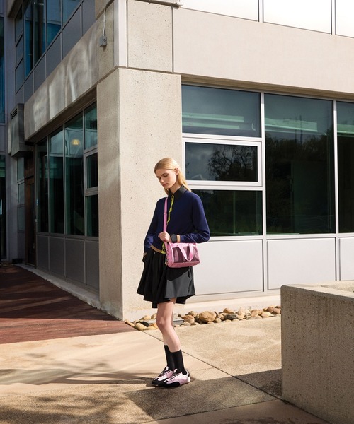 MSGM(エムエスジーエム)の「【MSGM×LeSportsac】TheMwave Jacquard Metro Xbody Pink(ショルダーバッグ・レディース・ピンク・ONE SIZE)」の5枚目の写真