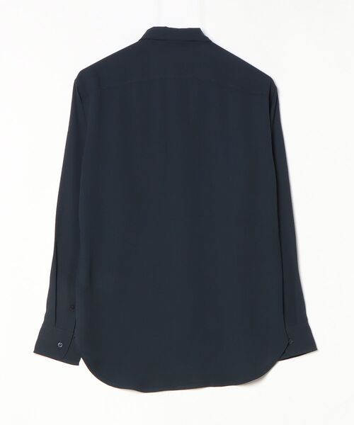 LAUREN RALPH LAUREN（ローレン ラルフ ローレン）の「リラックス フィット ジョーゼット シャツ（シャツ/ブラウス・レディース・ネイビー系1・S/M/XS/XXS）」の4枚目の写真