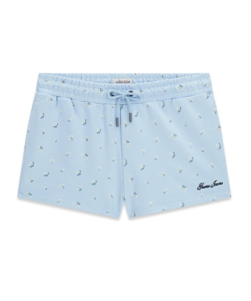 GUESS JEANS(ゲスジーンズ)の「GUESS JEANS Printed Short ショートパンツ スウェットパンツ(その他パンツ・レディース・ホワイト系その他/ライトブルー・MEDIUM/SMALL/X-SMALL)」の6枚目の写真