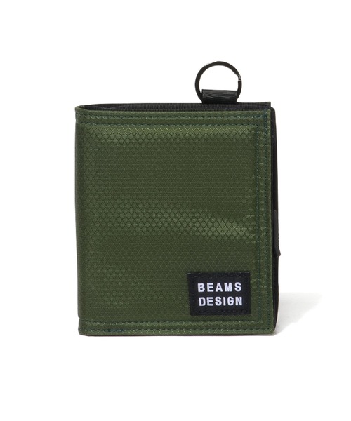 BEAMS DESIGN（ビームス デザイン）の「BEAMSDESIGN（ビームスデザイン）Aggressive　二つ折り財布（財布・メンズ・ターコイズブルー/グリーン/マスタード/パープル/ブラック・FREE）」の2枚目の写真