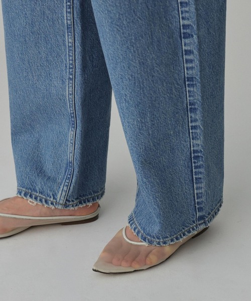 upperhights(アッパーハイツ)の「【upper hights】<別注>THE LAZY NIECE NAG(デニムパンツ・レディース・ブルー・25inch/24inch/23inch)」の18枚目の写真