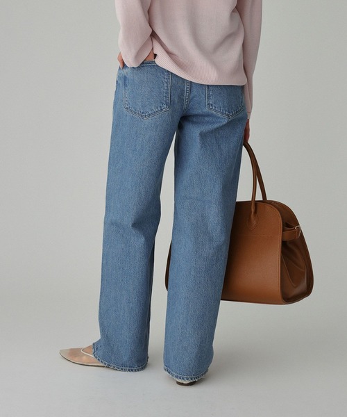 upperhights(アッパーハイツ)の「【upper hights】<別注>THE LAZY NIECE NAG(デニムパンツ・レディース・ブルー・25inch/24inch/23inch)」の4枚目の写真