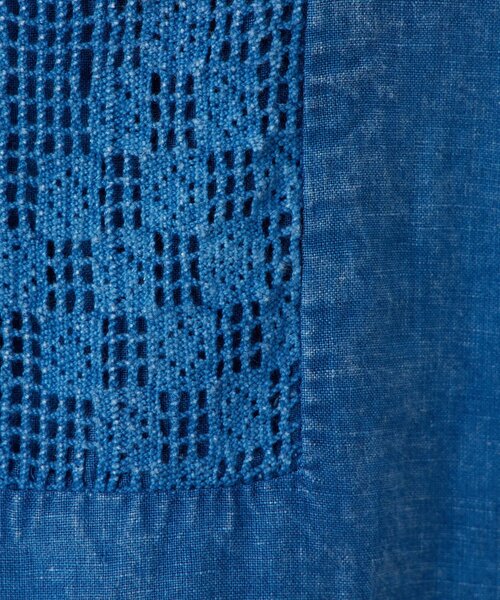 LIVETART（リヴェタート）の「ウォッシュドリネンワンピース（ワンピース・レディース・インディゴブルー・FREE）」の20枚目の写真