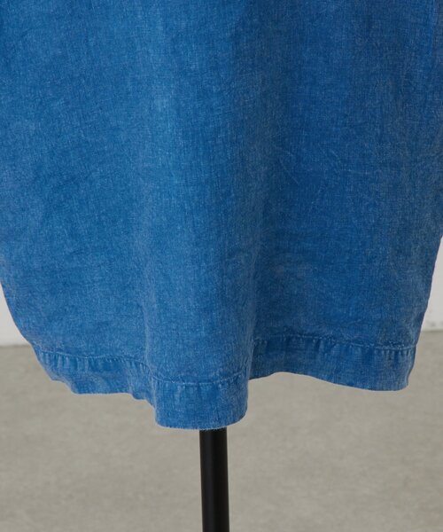LIVETART（リヴェタート）の「ウォッシュドリネンワンピース（ワンピース・レディース・インディゴブルー・FREE）」の21枚目の写真