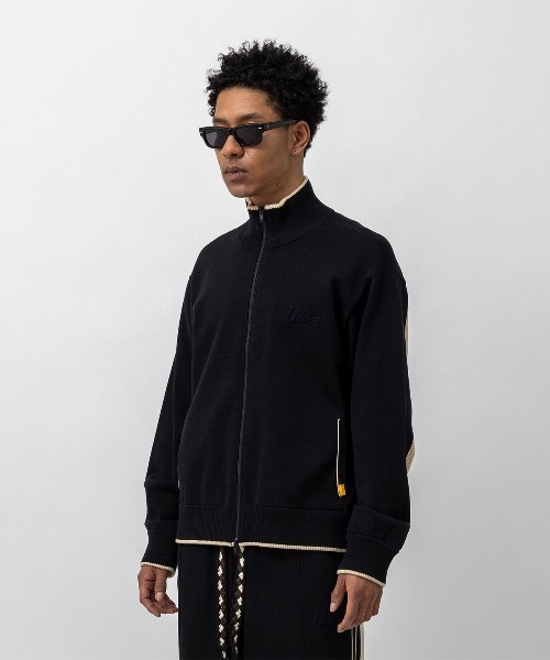 UNION（UNION TOKYO）（ユニオン）の「UNION TOKYO EDGEHILL JACKET ユニオントーキョー ジャケット（ブルゾン・メンズ・ブラック/グリーン・L/M）」の2枚目の写真