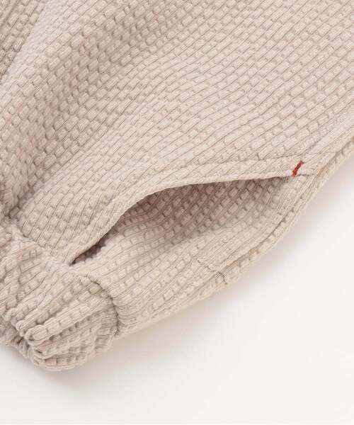 kladskap（クレードスコープ）の「【人気商品再入荷】【直営店で取り扱い無し】ワンポイント刺しゅう6分丈パンツ（その他パンツ・キッズ・ブルー系その他/ベージュ・120cm/110cm/130cm/100cm/90cm）」の6枚目の写真