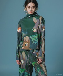 NON TOKYO（ノントーキョー）の「【 Disney “Snow White” × NON TOKYO 】PRINT RIB HI-NECK TOP（Tシャツ/カットソー）」