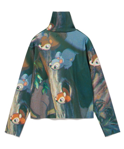 NON TOKYO（ノントーキョー）の「【 Disney “Snow White” × NON TOKYO 】PRINT RIB HI-NECK TOP（Tシャツ/カットソー・レディース・マルチ・FREE）」の7枚目の写真