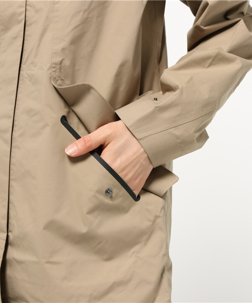 MARMOT（マーモット）の「ウイメンズナノプロテックソーエンコート(WS NANO PRO TECH SOUEN COAT)（マウンテンパーカー・レディース・サンドベージュ/ライトパープル・LARGE/MEDIUM）」の9枚目の写真