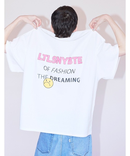 Little sunny bite(リトルサニーバイト)の「【8】【it】【Little sunny bite】logo big tee(Tシャツ/カットソー・レディース・ホワイト/ピンク/ブラック・SMALL/MEDIUM)」の16枚目の写真