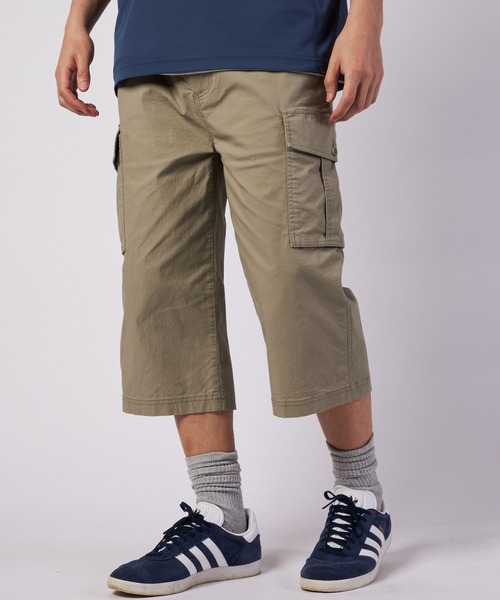 Eddie Bauer（エディーバウアー）の「ティンバーエッジ リップストップ クロップドパンツ（その他パンツ・メンズ・グレイッシュベージュ/ダークカーキ/ブラック・M/L/XL/XXL/S）」の2枚目の写真