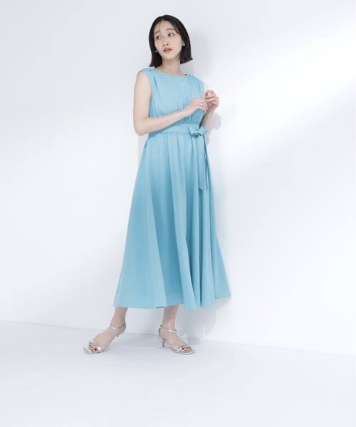 NATURAL BEAUTY BASIC(ナチュラルビューティーベーシック)の「ベルテッドステッチワンピース(ワンピース・レディース・ホワイト系その他/グリーン系その他/ネイビー系・P/S/MEDIUM/SMALL)」の17枚目の写真