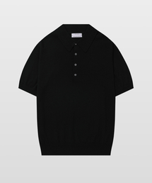[ゼニア イタリア輸入原糸] Zegna YARN カラーニット ブラック_ゼニア サマーウール100