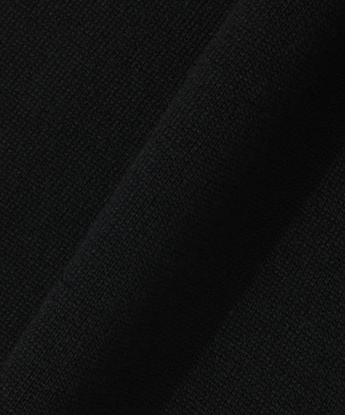 MANNERGRAM（マナーグラム）の「[ゼニア イタリア輸入原糸] Zegna YARN カラーニット ブラック_ゼニア サマーウール100（ニット/セーター・メンズ・その他・MEDIUM/LARGE）」の5枚目の写真