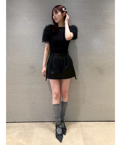 FURFUR(ファーファー)の「Dカン付きスカショーパン(その他パンツ・レディース・ピンク/ブラック/インディゴブルー・F)」の14枚目の写真
