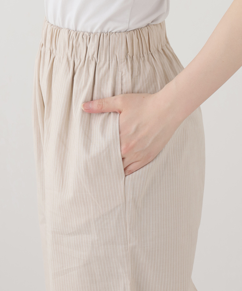 FRAMeWORK（フレームワーク）の「BASERANGE/ベースレンジ CLAUDE PANTS(ベージュ)（スラックス・レディース・ベージュ・FREE）」の14枚目の写真