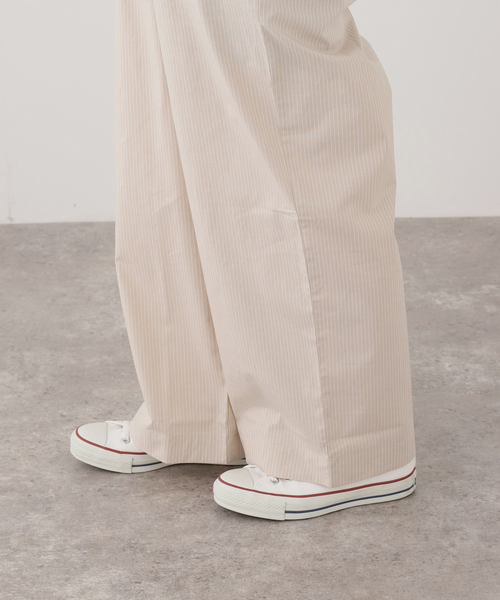 FRAMeWORK（フレームワーク）の「BASERANGE/ベースレンジ CLAUDE PANTS(ベージュ)（スラックス・レディース・ベージュ・FREE）」の15枚目の写真