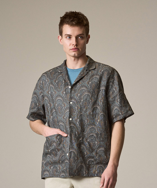 RISE&BELOW（ライズアンドビロー）の「3ポケットキャンプシャツペイズリー（シャツ/ブラウス・メンズ・その他・LARGE/X-LARGE）」の4枚目の写真