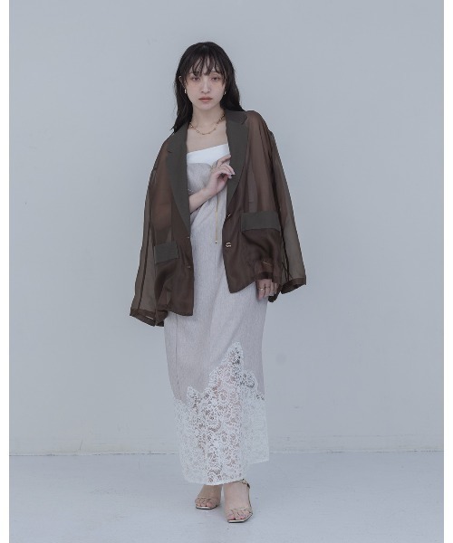 シアーテーラードジャケット Eimee Law│Eimee Law & LHELBIE 公式