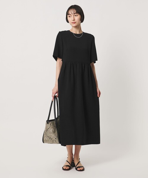 【超美品】UNITED ARROWS/ワンピース COMFY ショートスリーブ ワンピース ‐防汚 UVカット ウォッシャブル