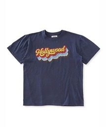 レトロフォント ハリウッド ショートスリーブTシャツ