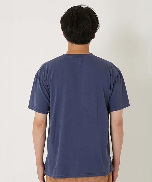 HOLLYWOOD RANCH MARKET(ハリウッドランチマーケット)の「レトロフォント ハリウッド ショートスリーブTシャツ(Tシャツ/カットソー・メンズ・ホワイト/ネイビー・S/M/L)」の7枚目の写真