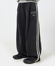 DIMITRI BLACK（ディミトリブラック）の「VLADワンタッチカーブトラックスウェットパンツ_ピグメントチャコール（スウェットパンツ）」