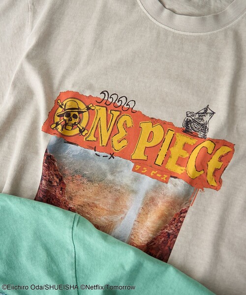 coen(コーエン)の「ONE PIECE(ワンピース)Tシャツ(Tシャツ/カットソー・メンズ・ケリーグリーン/オフホワイト/ブラック/ナチュラル・L/M/XL)」の13枚目の写真