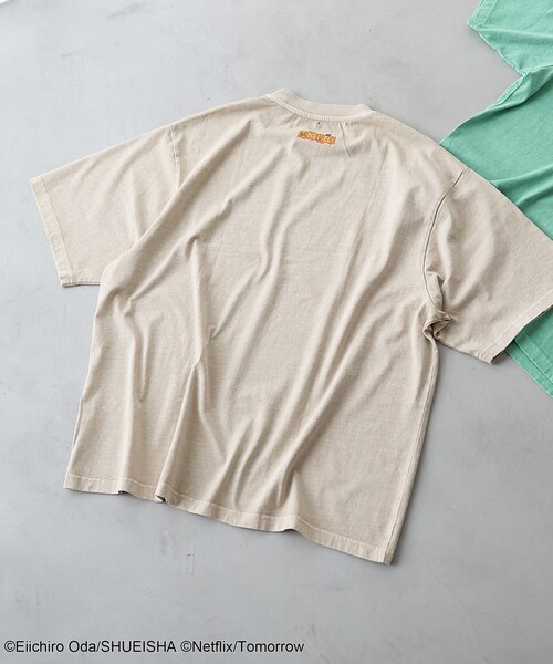 coen(コーエン)の「ONE PIECE(ワンピース)Tシャツ(Tシャツ/カットソー・メンズ・ケリーグリーン/オフホワイト/ブラック/ナチュラル・L/M/XL)」の14枚目の写真