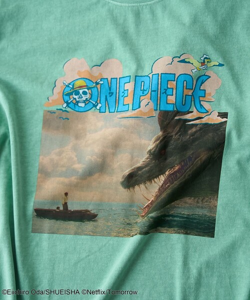 coen(コーエン)の「ONE PIECE(ワンピース)Tシャツ(Tシャツ/カットソー・メンズ・ケリーグリーン/オフホワイト/ブラック/ナチュラル・L/M/XL)」の18枚目の写真