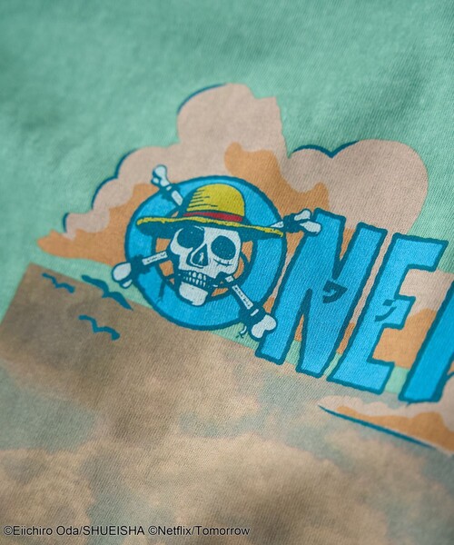 coen(コーエン)の「ONE PIECE(ワンピース)Tシャツ(Tシャツ/カットソー・メンズ・ケリーグリーン/オフホワイト/ブラック/ナチュラル・L/M/XL)」の10枚目の写真
