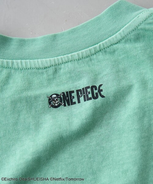 coen(コーエン)の「ONE PIECE(ワンピース)Tシャツ(Tシャツ/カットソー・メンズ・ケリーグリーン/オフホワイト/ブラック/ナチュラル・L/M/XL)」の6枚目の写真